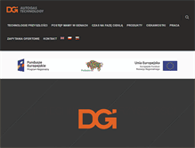 Tablet Screenshot of dgi.pl